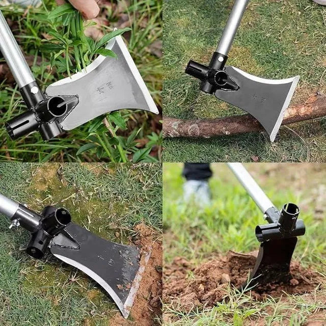 3-in-1 Multifunctional Garden Shovel – Heavy-Duty High Carbon Steel Tool