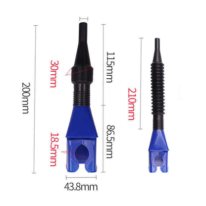 Flexible Oil Funnel – Spill-Free Fluid Transfer Tool