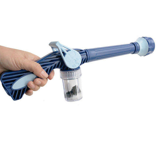 8-in-1 Turbo Water Spray Gun with Soap Dispenser – Multi-Purpose Cleaning &amp; Gardening Tool