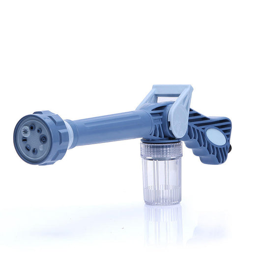 8-in-1 Turbo Water Spray Gun with Soap Dispenser – Multi-Purpose Cleaning &amp; Gardening Tool