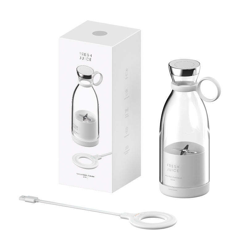 Portable Mini Blender – Rechargeable Personal Smoothie &amp; Juice Maker (350ml)