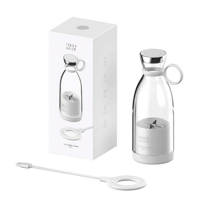 Portable Mini Blender – Rechargeable Personal Smoothie &amp; Juice Maker (350ml)