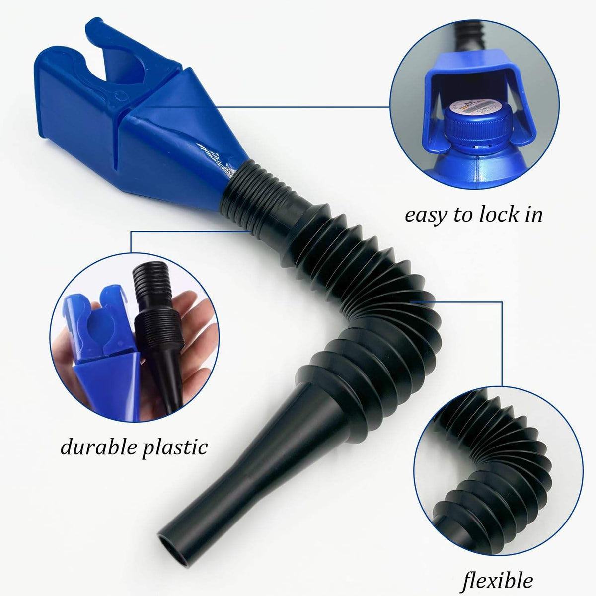 Flexible Oil Funnel – Spill-Free Fluid Transfer Tool