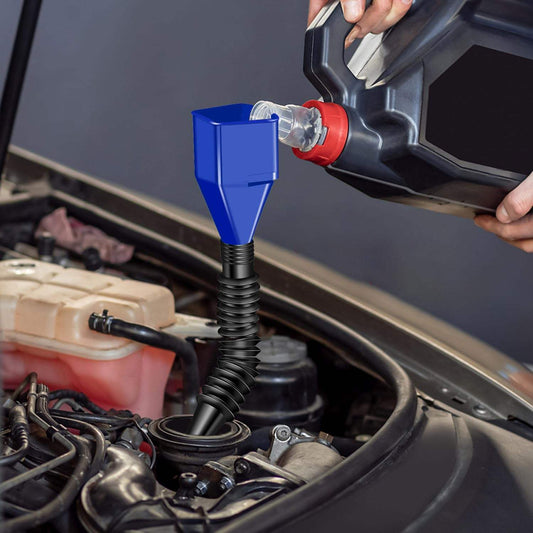 Flexible Oil Funnel – Spill-Free Fluid Transfer Tool