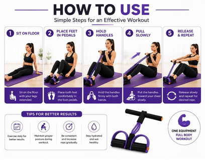 Yoga Pedal Puller Resistance Band Fitness Equipment