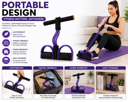 Yoga Pedal Puller Resistance Band Fitness Equipment