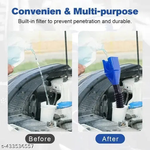 Flexible Oil Funnel – Spill-Free Fluid Transfer Tool