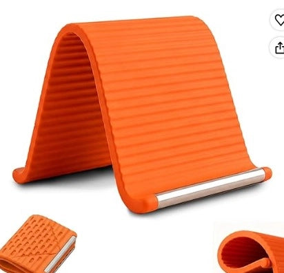 Premium Foldable Silicone Mobile & Tablet Stand | Anti-Slip Adjustable Phone Holder
