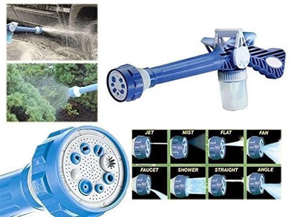 8-in-1 Turbo Water Spray Gun with Soap Dispenser – Multi-Purpose Cleaning &amp; Gardening Tool